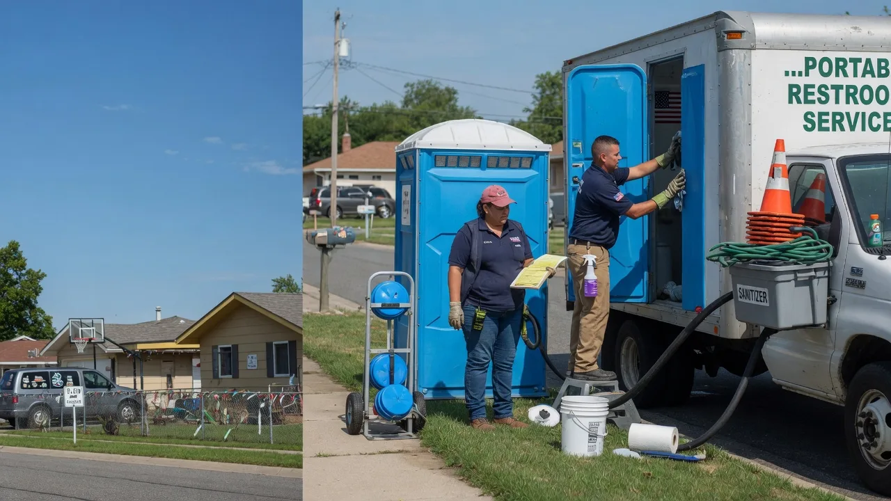 Portable Toilet Rental in Hedrick, IA near me